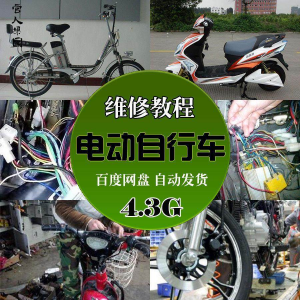 精品电动车维修技术自学视频教程电瓶修复技巧自学视频教程教学-虚拟货源仓