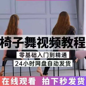 椅子舞教程视频 椅子舞技巧全套入门自学零基础学习教程素材-虚拟货源仓