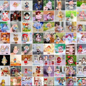 精品隐藏800+款精品微钩隐藏人偶图解全店图解部分带视频打包价-虚拟货源仓