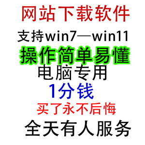 扒站扒网站扒网页扒全站下载修改下载软件克隆工具抓取拷贝单页-虚拟货源仓
